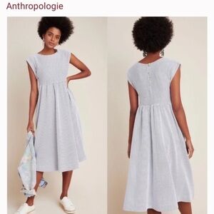 Anthropologie Maeve Rosemary Tee Midi Dress
